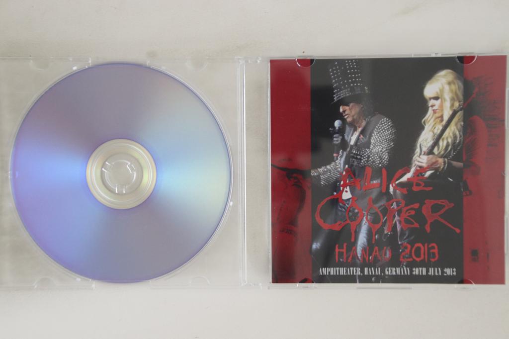 DVD ALICE COOPER - Hanau 2013 NONE NOT ON LABEL Unknown Rock Used