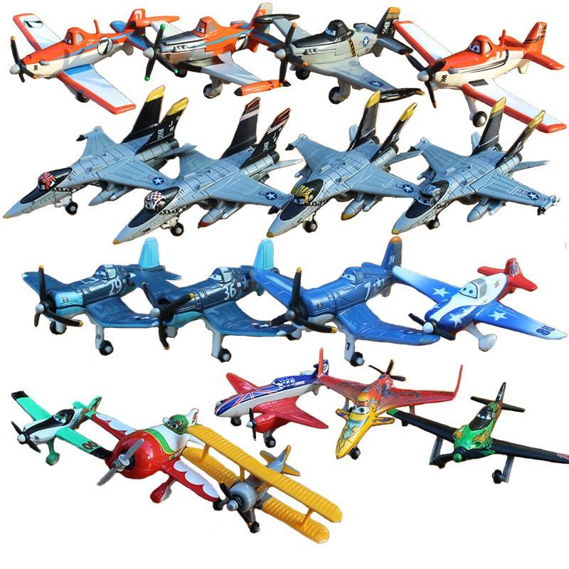 Коллекция игрушечных самолетиков Pixar Planes из сплава - Литые модели самолетов для детей и коллекционеров