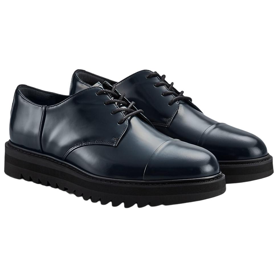ONITSUKA TIGER DERBY Повседневная кожаная обувь Мужская Морской синий 1181A378-400