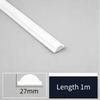 Elegant Self-Adhesive 1 Roll Decorative Strips Picture Frame Shape Flexible Peel and Stick Trim for Wall Floor Furniture Cabinet
