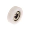 1Pcs 626Zz 6*30*9Mm Flat Rubber Coated Bearing Pulley Pom Wrapped Bearing Pulley Plastic Wheel Bearing Pulley Furniture Fitting