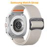 Нейлоновый эластичный ремешок для Samsung Watch7 Ultra 47 мм - Ремешок для часов со сдвижной застежкой из нержавеющей стали, регулируемый, дышащий, спортивный браслет