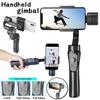 3-Axis Gimbal Stabilizer Bluetooth Remote Control 360 Degree Rotation Vlog Youtuber Live Video Record Anti-shake Phone Holder  Gimbal Selfie Stick