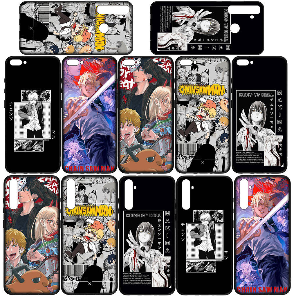 Для iPhone 16 15 Xiaomi Redmi Note 14 13 12 11 Pro Max X 16e Samsung Galaxy S25 S24 S23 Moto OPPO Huawei Tatsuki Fujimoto Chainsaw Man Gir Phone Case