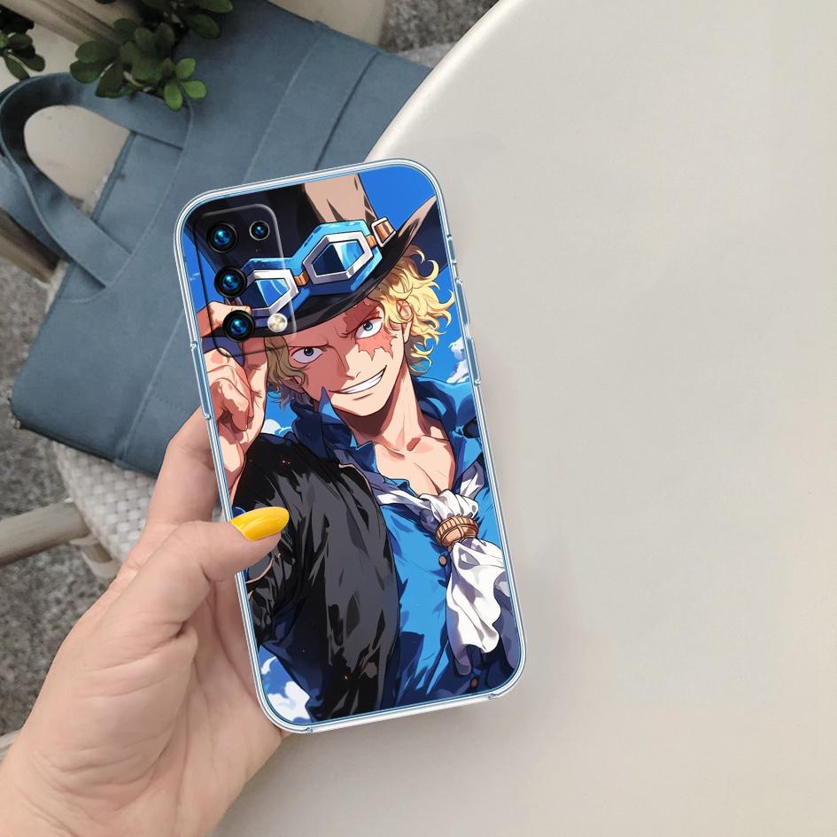 FM42 Чехол-доспех с прозрачной оболочкой One Piece Sabo для Motorola Moto G7 G8 G9 G84 G85 G73 G24 G15 Z2 Play Power Plus
