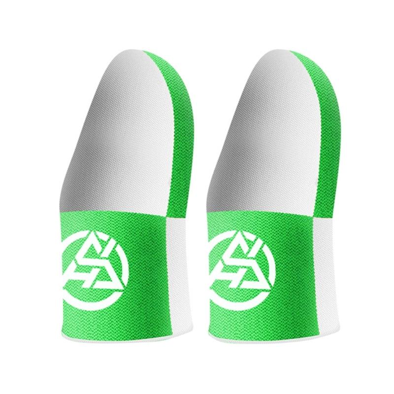 2x Дышащие Защитные Напальчники для Игр, Защищающие от Пота, с Эргономичной Прострочкой для Улучшения Игровых Результатов в Шутерах