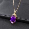 Sace Gems Женское ожерелье, кулон, медный сплав, циркон, модный подарок