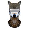 Новая Уличная 3D Шляпа-Кот Животное Мужская Смешная Защита от Солнца Быстросохнущая Шапка-Бини Кепка Повседневная Женская Мотоциклетная Маска для Лица Шляпы