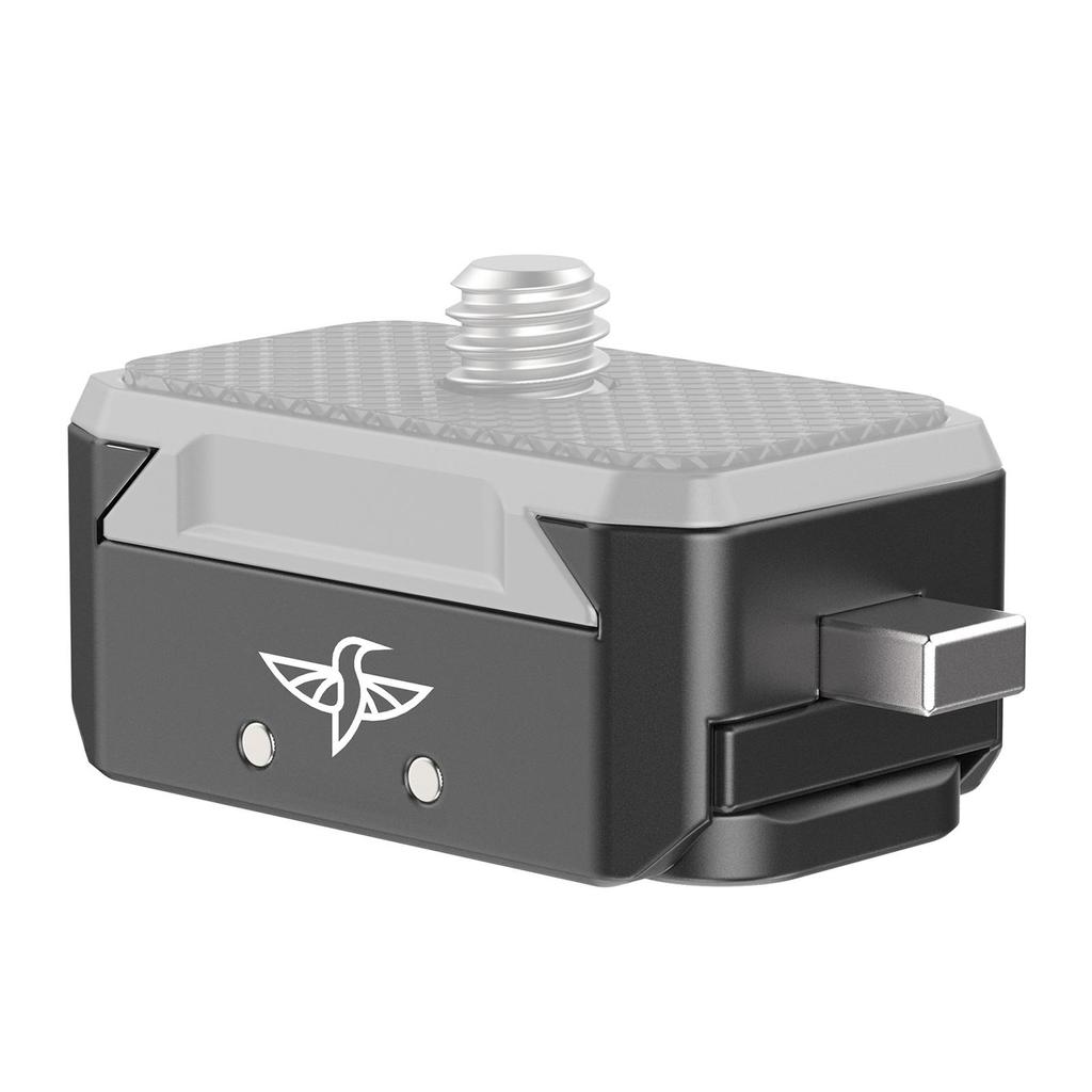 Aluminum Alloy Quick Release Mount Base with Magnetic Action Camera Mount Interface
