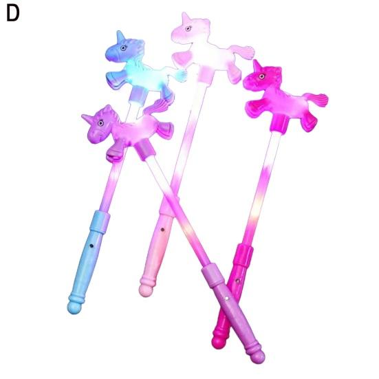 Светодиодный светящийся жезл, светящийся ободок с лошадиной головой, светящаяся палочка-игрушка на батарейках, мягкая мигающая световая палочка для концертов, вечеринок и фотосъемки