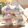 Cute and Fresh Rabbit Pendant Plush Toy Doll Bag Hanging Keychain Rag Doll Doll Doll
