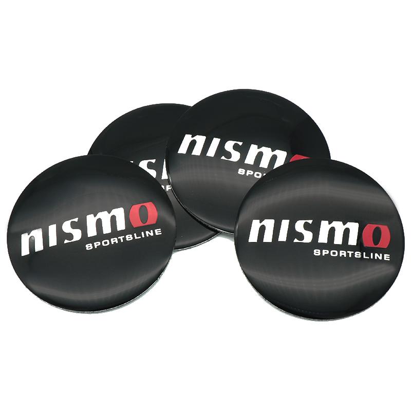 4 шт. Алюминиевый Металлический Значок Наклейка Значок На Центральные Колпачки Ступиц Колес Автомобиля Для Nissan Nismo X-trail Juke Qashqai J10 Leaf Tiida Note GTR