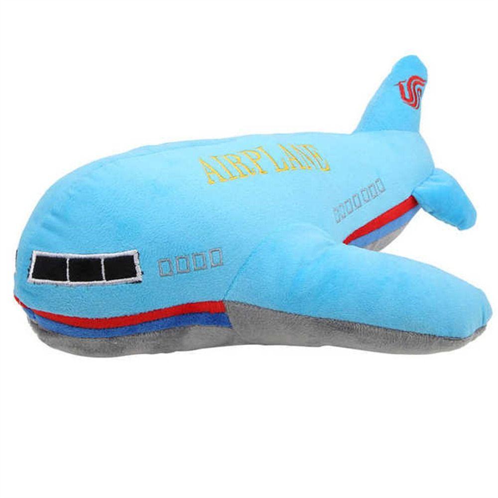 Dolls Plush Pillow Simulation Airplane Aircraft Stuffed Pillow Stuffed Toys Airplane Plush Toys