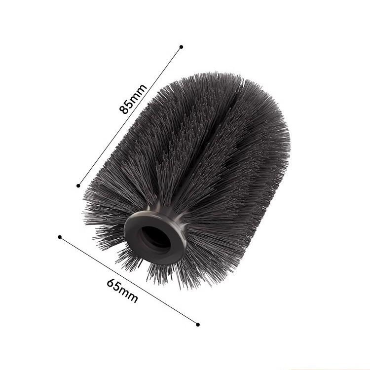 Ершик для унитаза с присоской: Без перфорации, без артефактов очистки мертвых углов