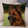 Sofa Home Pillowcase German Shepherd  Decoration Pet Animal Cushion