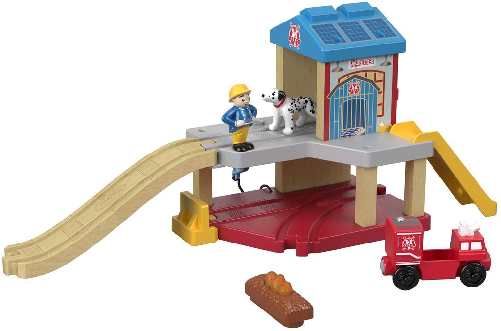 Thomas the Tank Engine Wooden Rail Series Firehouse FVD12