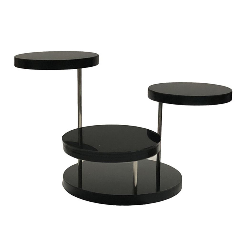 Круглая стойка для ювелирных изделий, многоуровневая стойка для демонстрации, стойка для торта, десерта, декоративная для вечеринок 