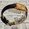 CITIZEN new battery QUARTZ EXCELA gold square new, replaced. Women's Watch, color, shape, Strap