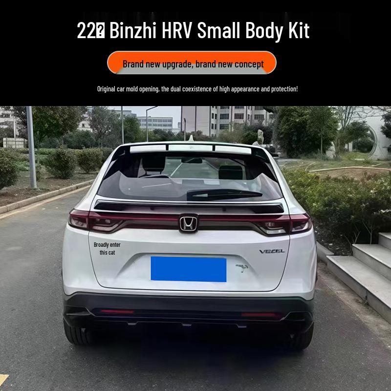 2022 Honda Vezel HRV Обвес в стиле Mugen: Передний сплиттер, Пороги, Задний диффузор