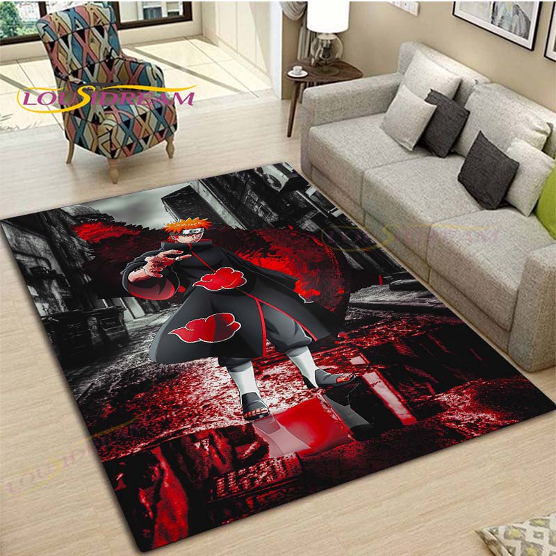 Ковер в стиле аниме «Наруто», детские ковры, коврики для гостиной, чайного стола, ковер для спальни, моющиеся напольные коврики, бытовой коврик, коврик с динозавром