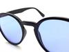 КЛАССИЧЕСКИЕ КРУГЛЫЕ СОЛНЦЕЗАЩИТНЫЕ ОЧКИ Круглые Бостон ЧЕРНЫЙ СВЕТЛО-ГОЛУБОЙ (Классические солнцезащитные очки) ×