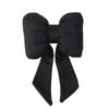 Ribbon Bow Linen Bow Car Headrest Streamer Ribbon Bow Car Neck Pillow Neck Rest Cushion   Car Seat