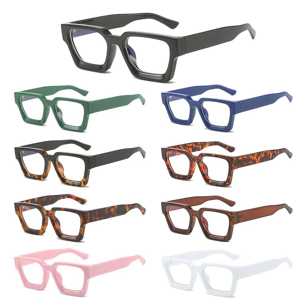 Men Women Square Small Anti-blue Light Glasses Computer Glasses Eyewear Reading Glasses