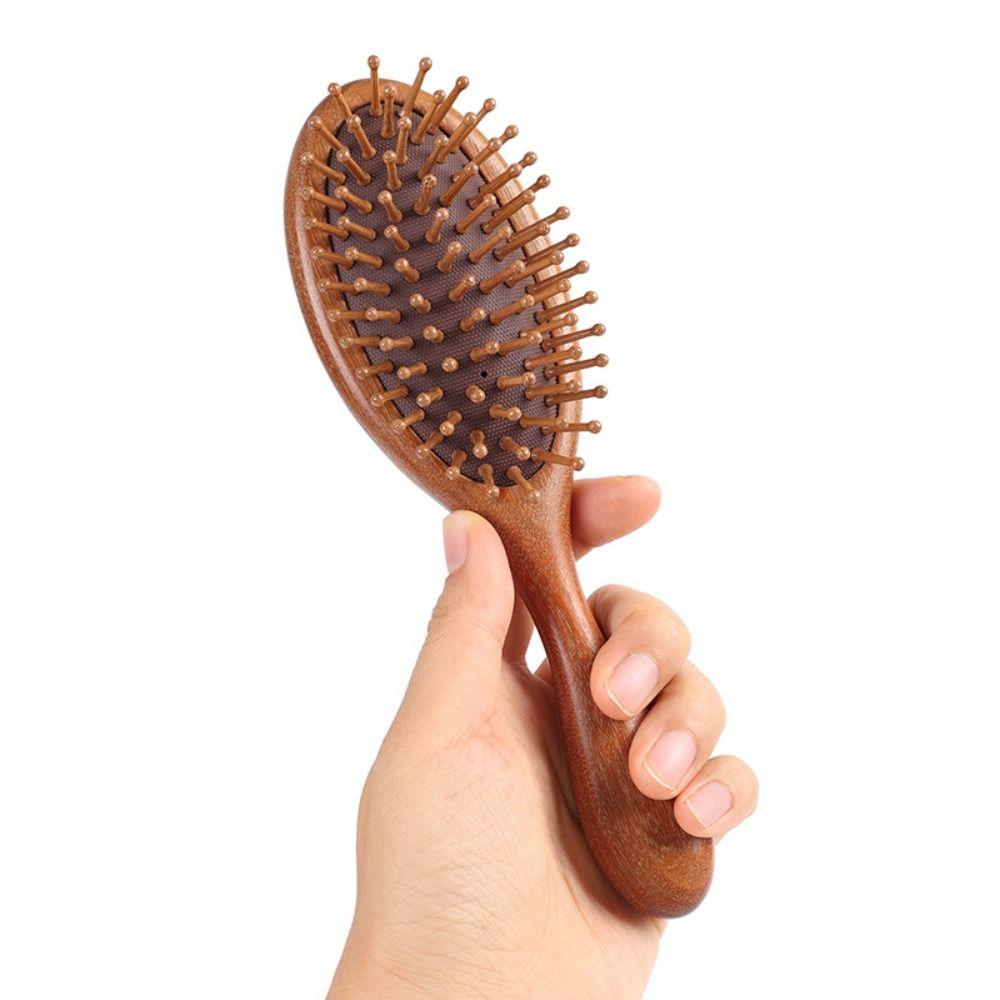 Anti Static Air Cushion Comb Scalp Massage Massage Wood Comb Luxurious Comb Brush Curly Hair