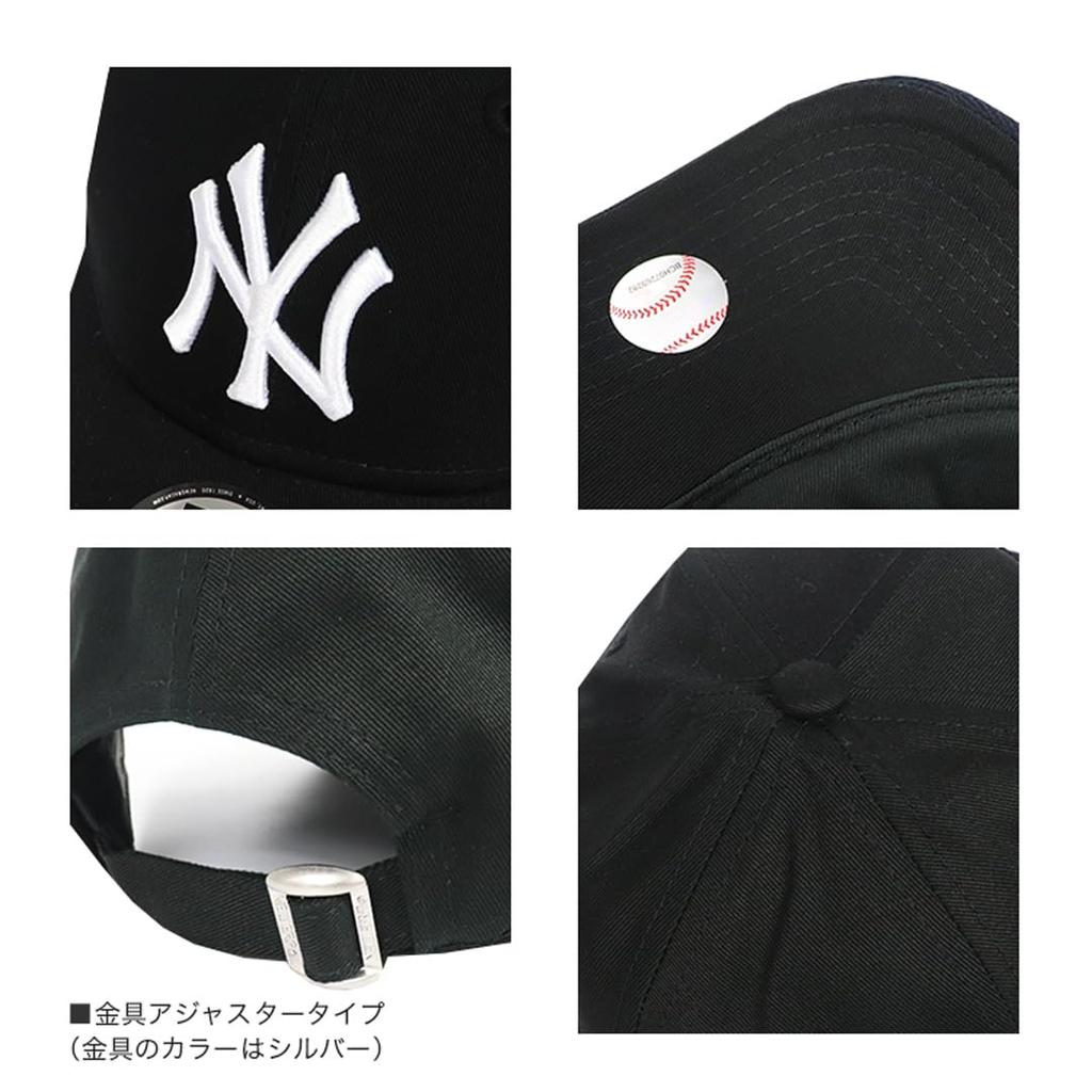New Era Cap for Men and Women 9FORTY Hat MLB Major League Baseball Cap Unisex Logo Brand New York Yankees Essential White Free Size 10745455 [Used]