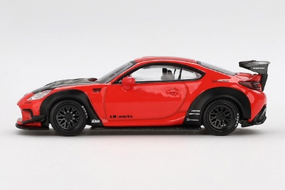 MINI GT Toyota GR86 Красный Готовый продукт 1/64 LBNation (Правый руль) MGT00885-Р