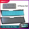 Air Intake Grille Protective Cover Air Filters for Tesla Model 3 2025 2025 Air Conditioner Inlet Vent Filter Replacement Parts