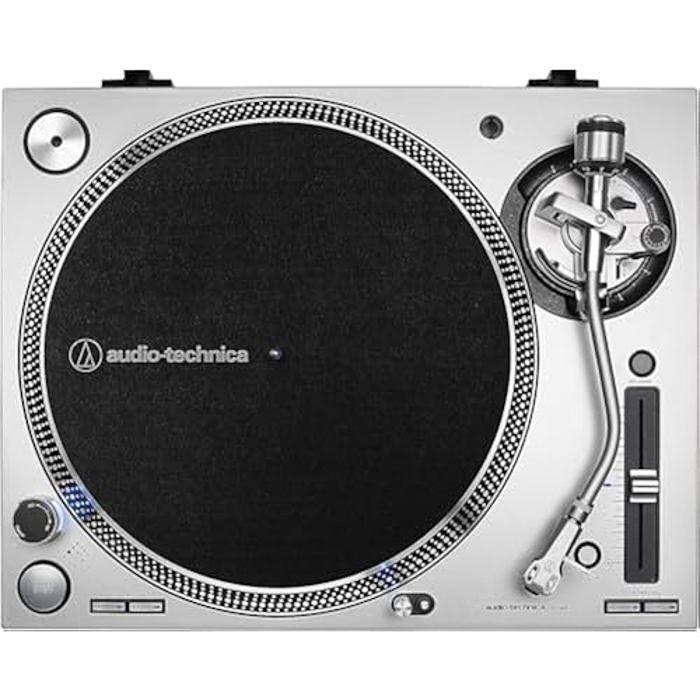 Audio-Technica LP140XPSVEUK Platine Professionnelle À Entraînement Direct Argent