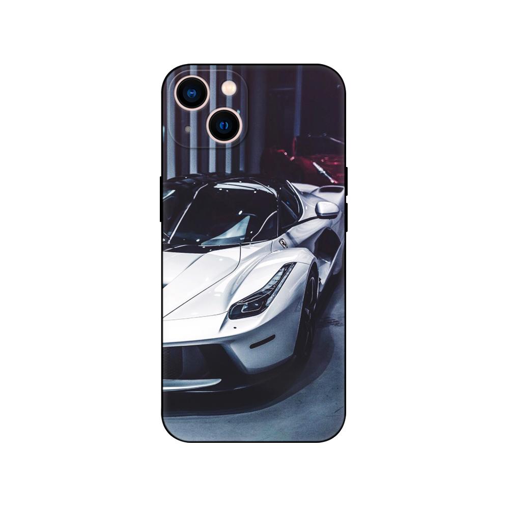 Черный чехол из ТПУ для iPhone 5 5s se 2020 6 6s 7 8 plus x 10 XR XS 11 12 13 mini pro MAX задняя крышка мода автомобиль спорт