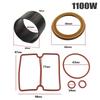 1Set Nitrile Rubber Air Compressor Piston Ring Kit  for Mute Air Compressor Repair