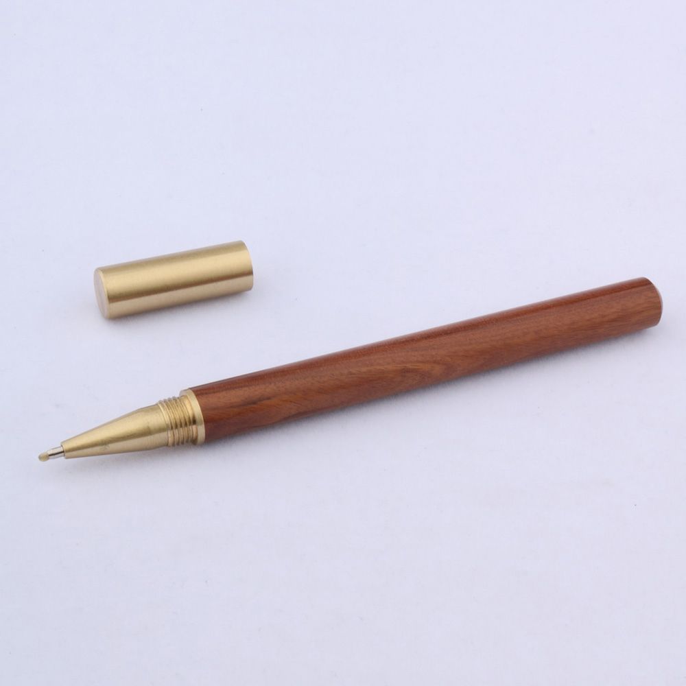 Refill Writing Tools Ballpoint Sign Pen Brass Pen Roller Ball Pen Metal Gel Pen Wood Rollerball Pen