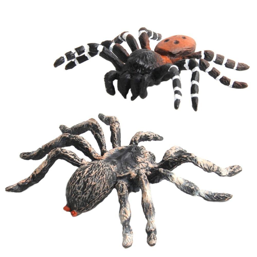 Tricky Toy Spider Model Toy Halloween Scary Prop Simulation Spider Figurines Spider Action Figures