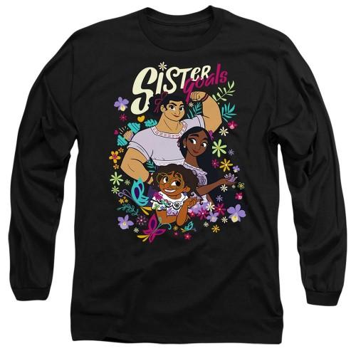 Футболка унисекс Encanto для взрослых Sister Goals Mirabel Isabela Luisa