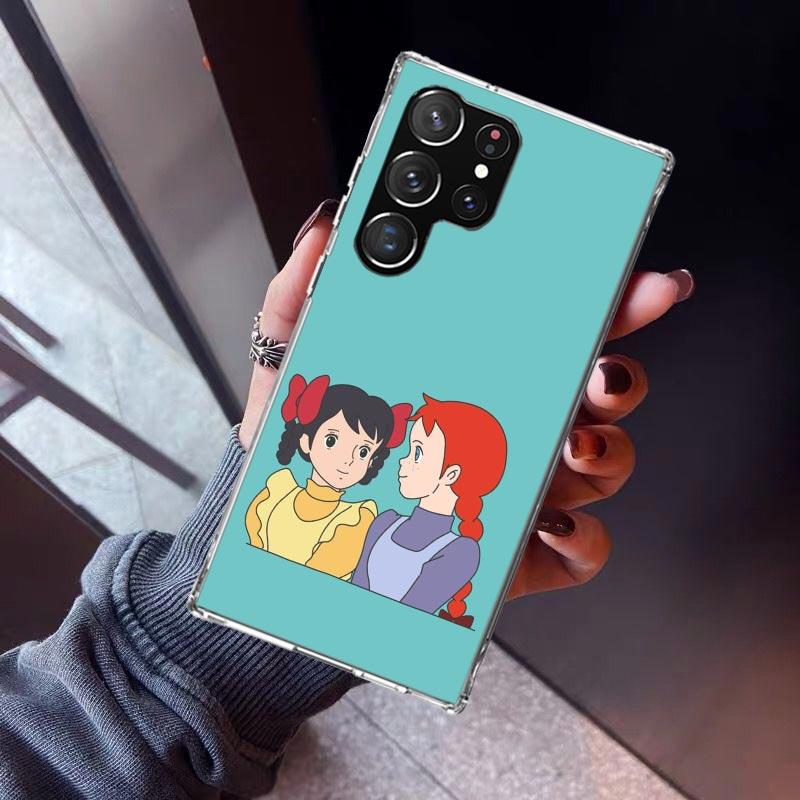 A-Anne Of Green Gables Shirley Phone Case For Samsung Galaxy S26 S25 Edge S24 S23 Ultra S22 Plus S21 S20 FE Soft TPU Back Cover