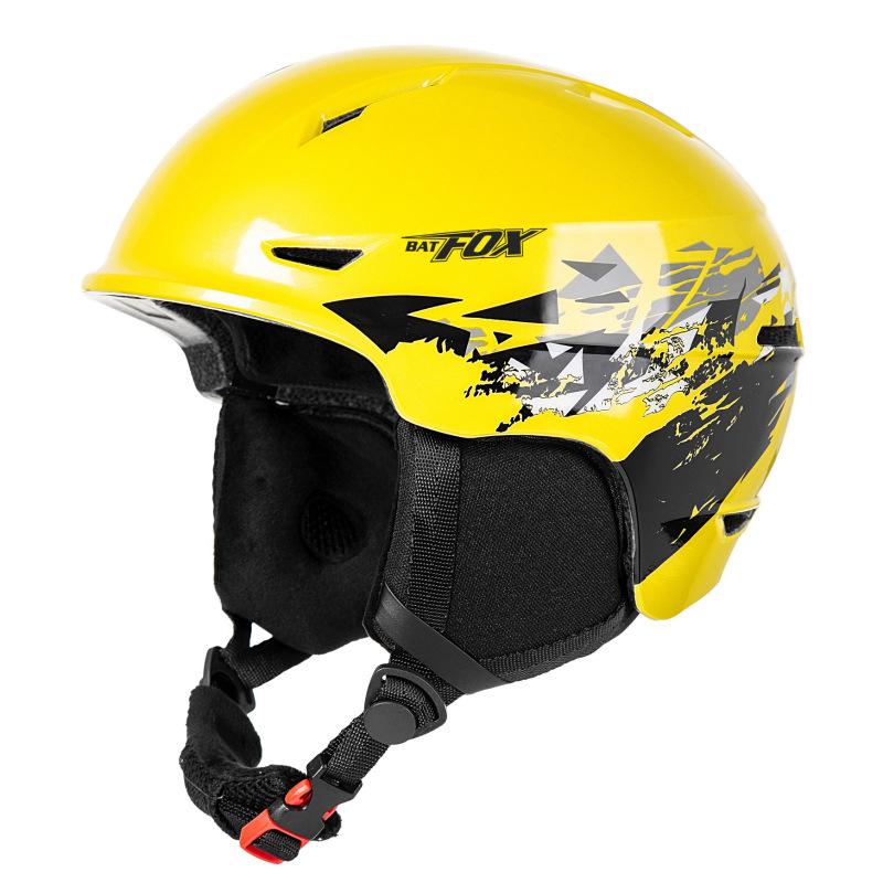 Альпийский шлем для сноуборда на платформе, защита от столкновений для мужчин и женщин, теплый лыжный шлем для взрослых и велосипедистов на открытом воздухе