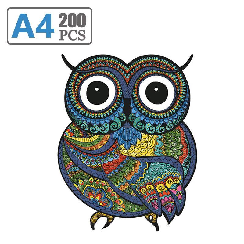 Деревянный пазл-головоломка I. Деревянная головоломка с животными правильной формы. Популярная настольная игрушка для группы животных. Детские игрушки для взрослых. Головоломка.