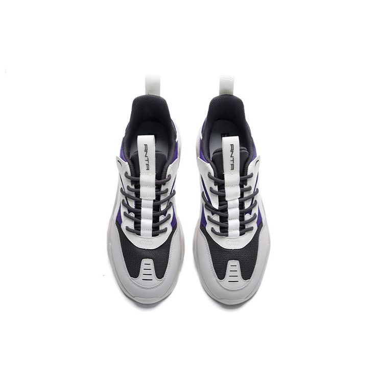 Anta Серия Lifestyle Ткань Синтетическая кожа Нескользящие Износостойкие Дышащие Легкие Низкие Спортивные Повседневные Туфли Мужские Кроссовки 912038820-7