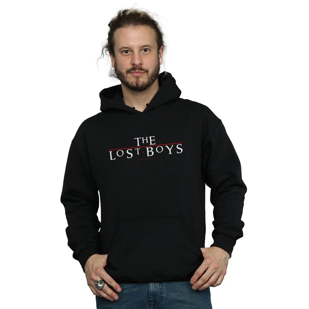 The Lost Boys Mens Text Logo Hoodie