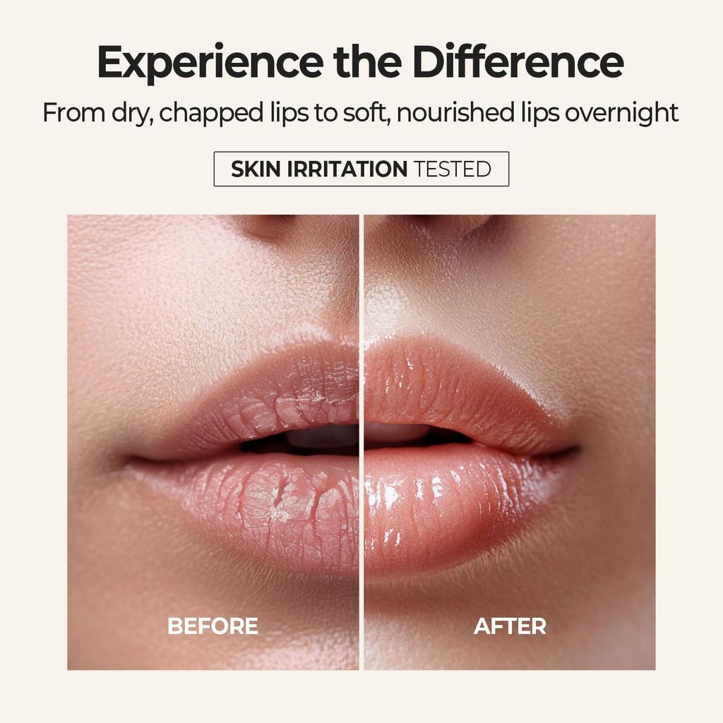 SKINFOOD Honey Sugar Food Mask Lip Sleeping Pack 21 мл Ночная маска для губ Бальзам для губ Крем для губ Скраб для губ Увлажняющий Корея