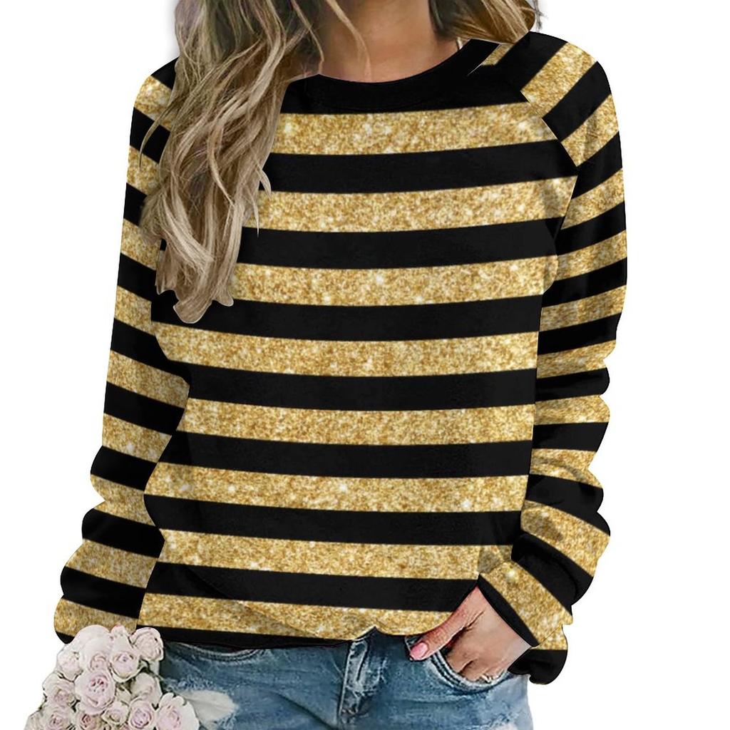 Женская толстовка с капюшоном с принтом в виде радужных полосок и круглым вырезом, с длинным рукавом, симпатичная повседневная толстовка с капюшоном, свободная, большого размера, модная толстовка с капюшоном