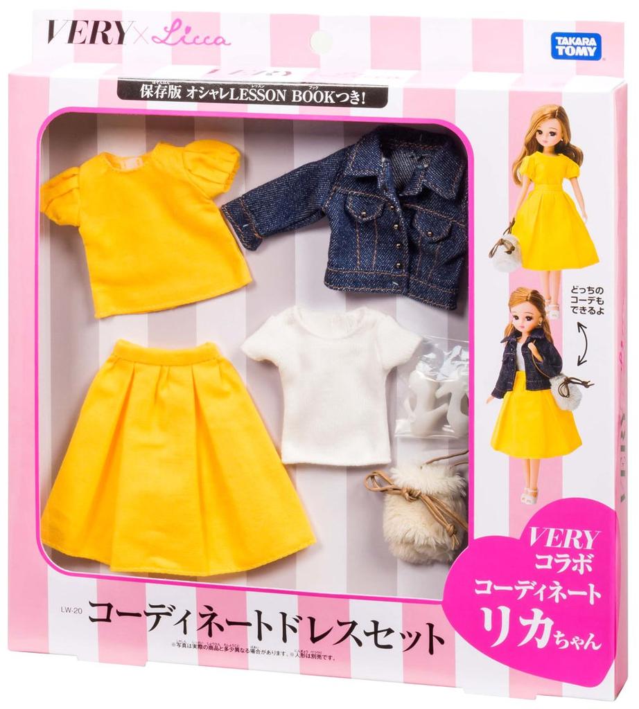 Платье VERY Collaboration Coordinated Dress Set Ликка-чан LW-20