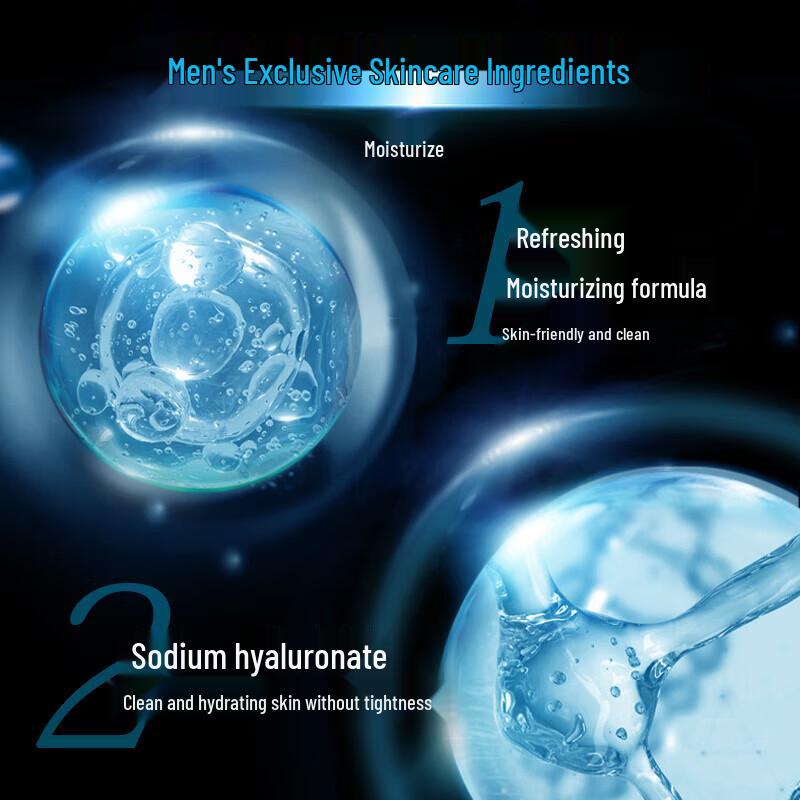 Mentholatum Men's Moisturizing Energizing Cleanser