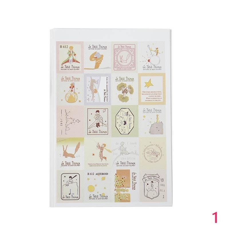 4 листа/80 шт DIY винтажная ретро бумажная наклейка Лондон Италия Дорис Алиса принц штамп