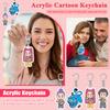 Периферийный акриловый брелок для ключей в стиле корейского аниме от Netflix