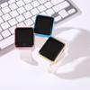 LED Electroplated Square Watch for Students, Adults & Couples - Cool Sunglasses Design
