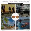 Punk PC Frame Sunglasses Street Photos Decoration Eyewear Black Shades Glasses  for Women Man